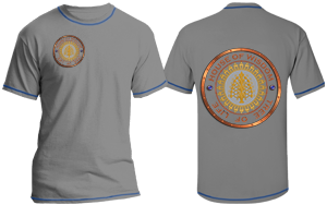 Gray "Tree of Life" T-shirt | Memorial Blowing of the Trumpets - 7th Month 1st Day