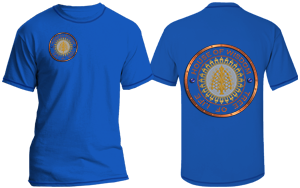 Blue "Tree of Life" T-shirt | Feast of Tabernacles -7th Month 19th Day