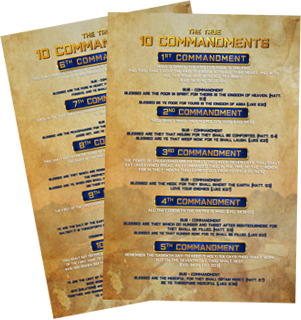 10 Commandments Combo
