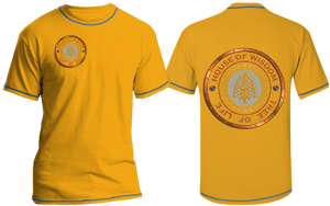 Yellow Gold "Tree of Life" T-shirt | Feast of Tabernacles Great Day-7th Month 22nd Day